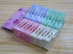 二元精品环保胶夹 12个装的日用百货优选